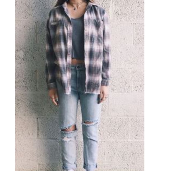 Urban Outfitters Tops - Urban Outfitters BDG Logan plaid flannel shirt
